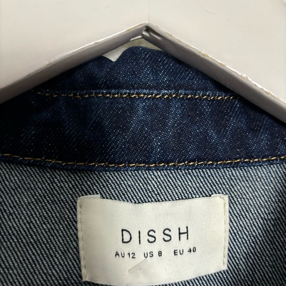 DISSH Dark Blue Jean Jacket - Picture 7 of 11